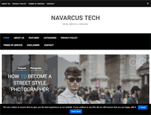 Tablet Screenshot of navarcus.com